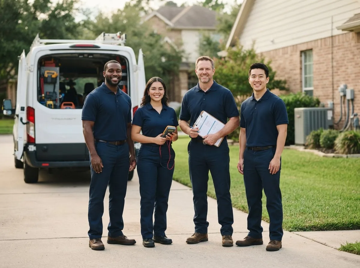 Certified HVAC technician near Jennings, OK